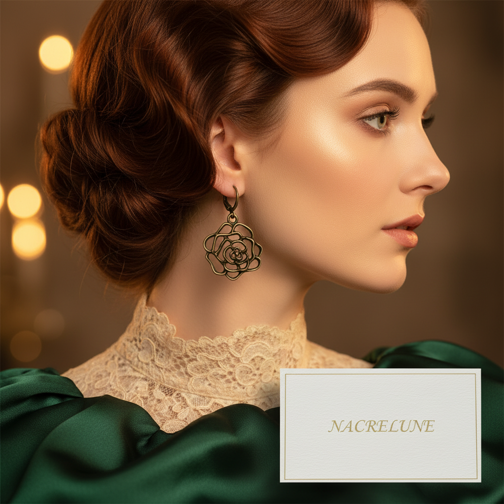 Close-up with finger waves