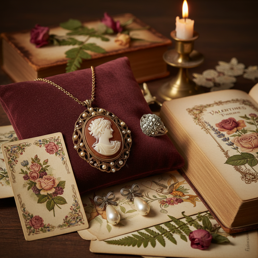 Collection bijoux victoriens