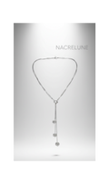 Collier Argent 925 en Forme de Roses - Motif Floral Sculpte | NACRELUNE NACRELUNE collier