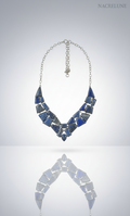 925 silver and lapis lazuli necklace