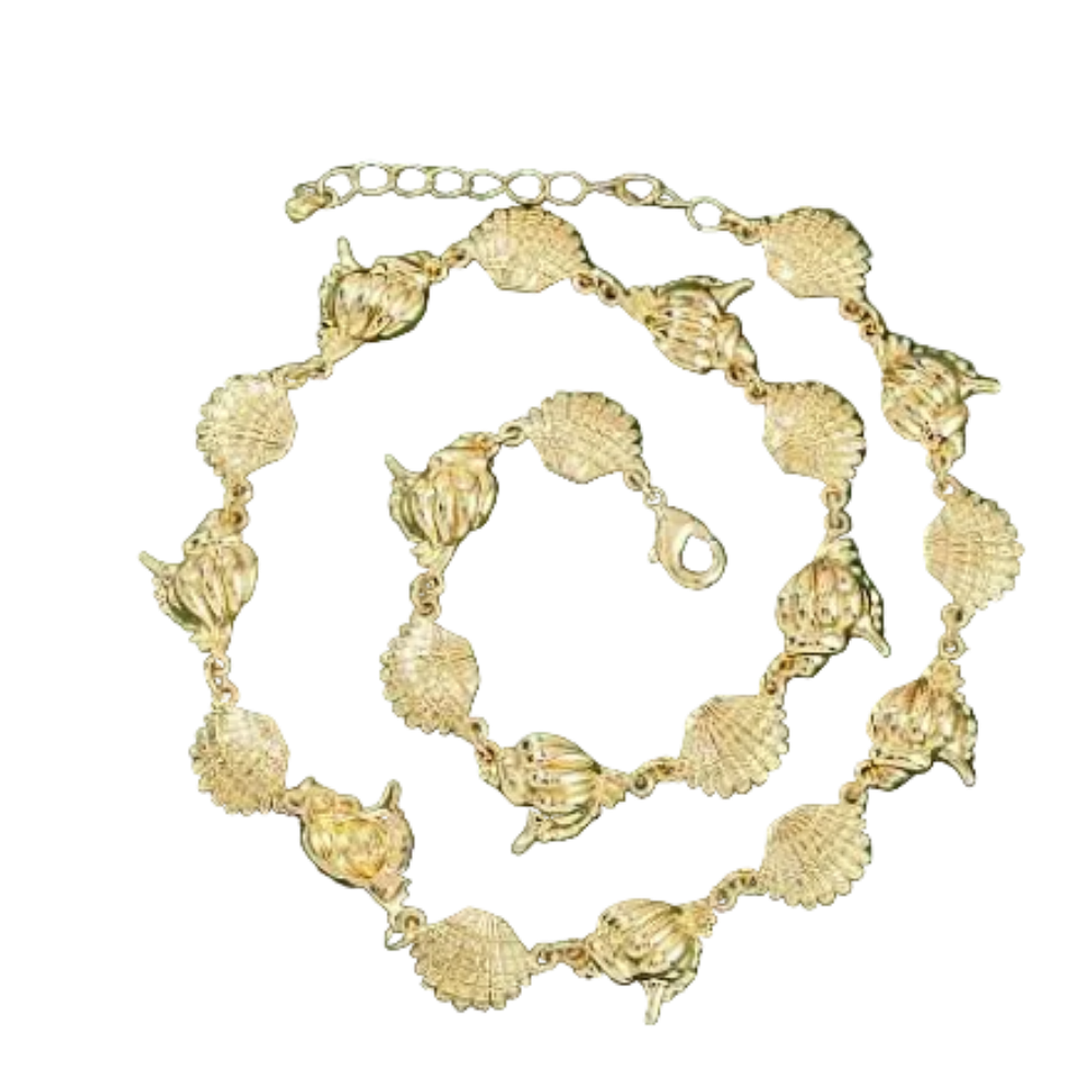 Collier Marée – Coquillages Plaqué Or | NACRELUNE NACRELUNE collier