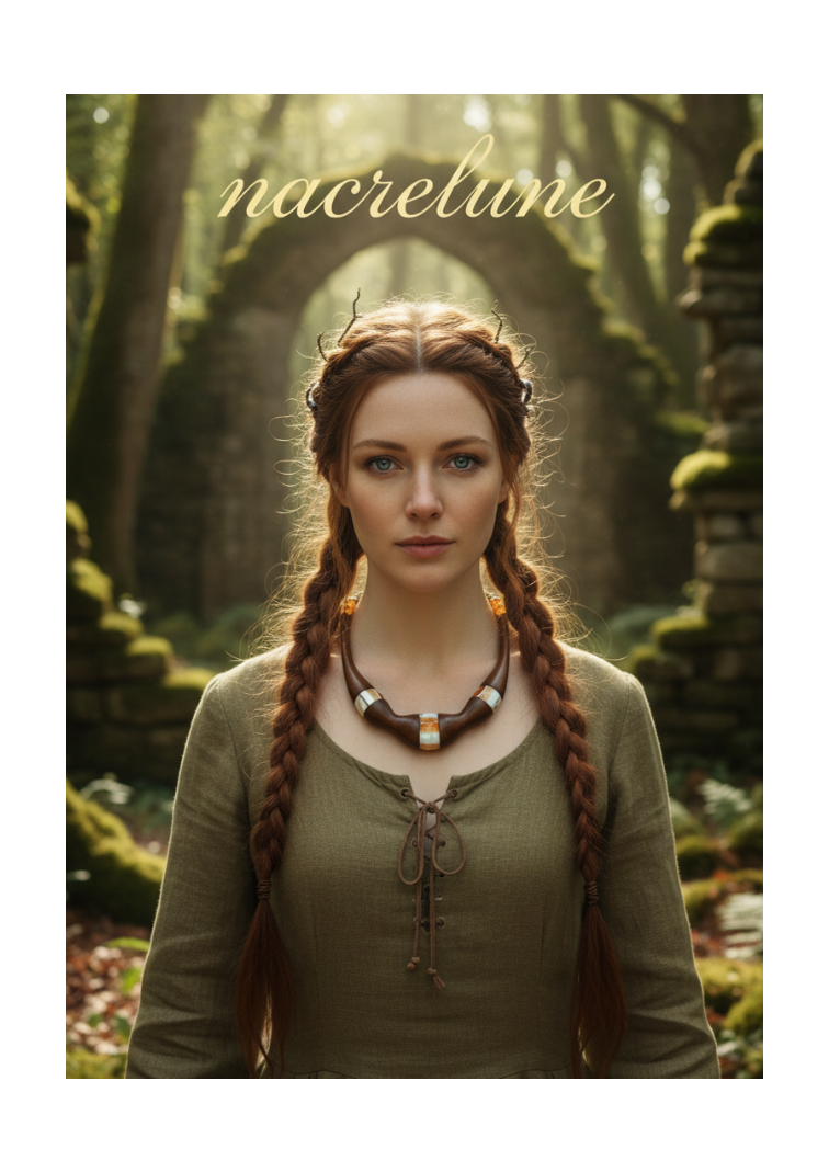 👑Collier Nature en bois