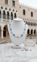 Collier en Perles de Verre Vénitien Colorées | NACRELUNE nacrelune.com collier