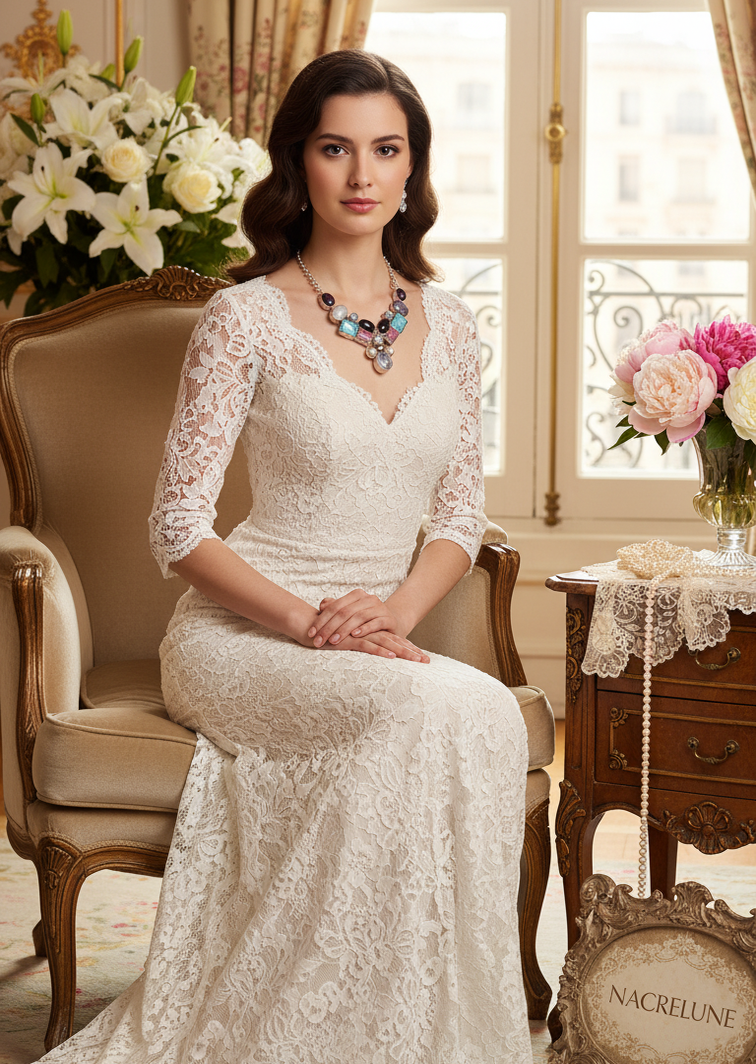 Collier Argent 925 & Pierres Semi-Précieuses – Bijou Lithothérapie | NACRELUNE