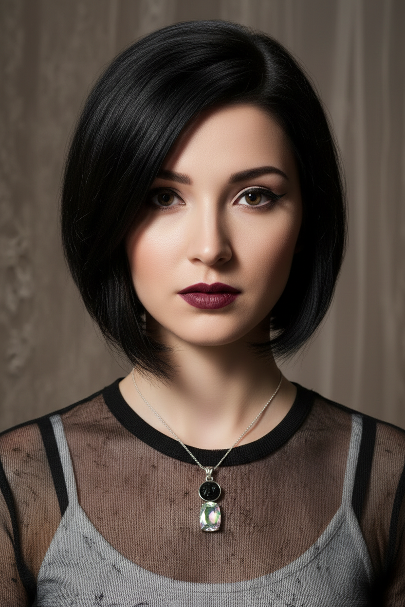 Pendentif en argent véritable avec topaze taillée traitée mystique et pierre de soleil sculptée nacrelune.com pendentif