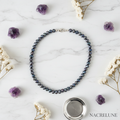 Collier perles de culture – Blanc, Noir ou Rose saumon | NACRELUNE Noir nacrelune.com collier
