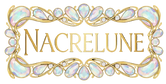 Logo NACRELUNE transparent  pierres de lune - Variation 1