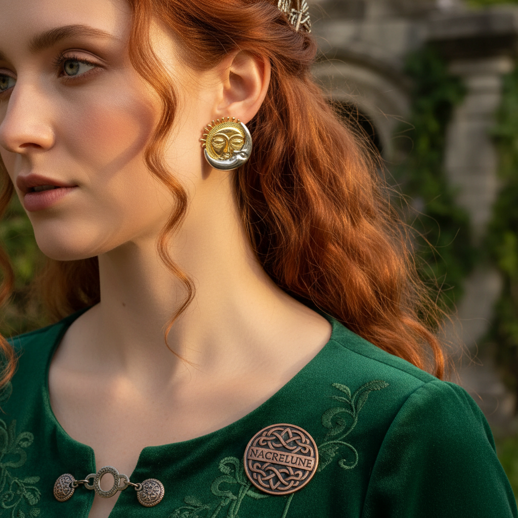 Lune soleil rousse celtique