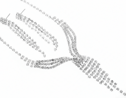 Parure strass NACRELUNE parure