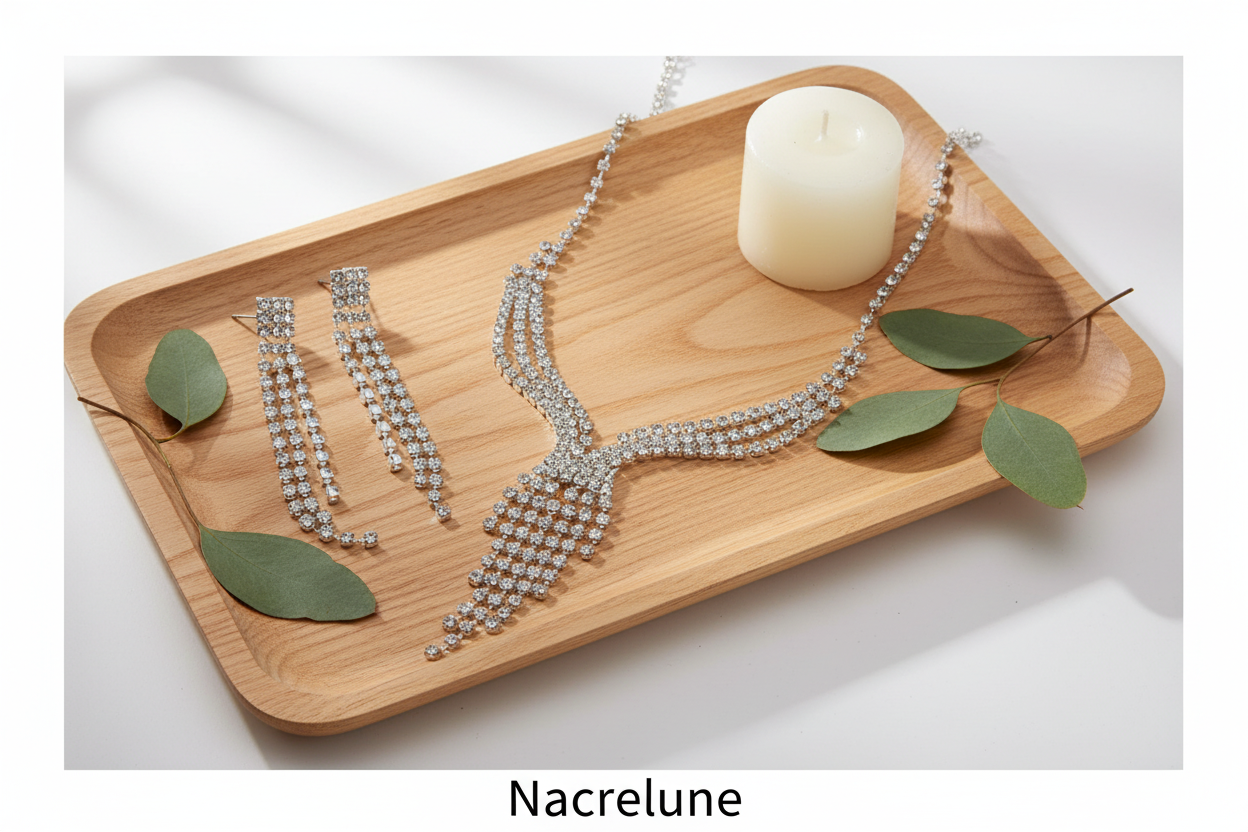 Parure strass nacrelune.com parure