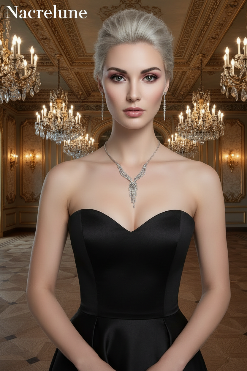 Parure strass nacrelune.com parure