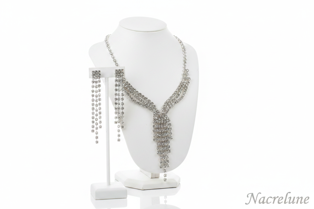 Parure strass nacrelune.com parure