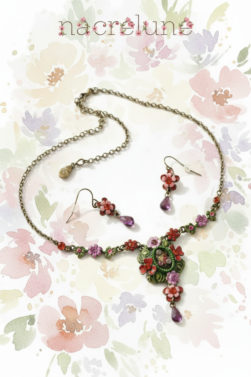 Parure fleurs
