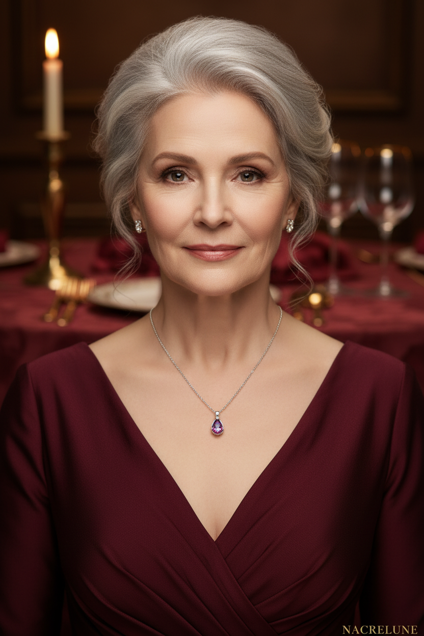 Pendentif en argent avec topaze taillée traitées mystique nacrelune.com pendentif