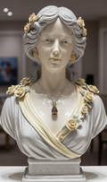 Pendentif en Argent 925 avec Citrine et Quartz Fumé Taillés | NACRELUNE NACRELUNE pendentif