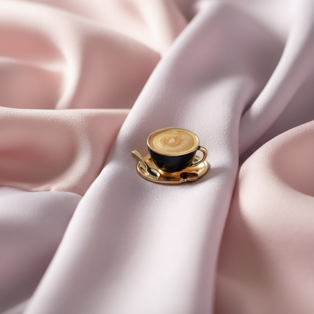 Broche tasse de café nacrelune.com broche