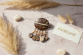 Broche Style Bohème | Bijou Fantaisie Naturel & Artisanal | NACRELUNE nacrelune.com broche