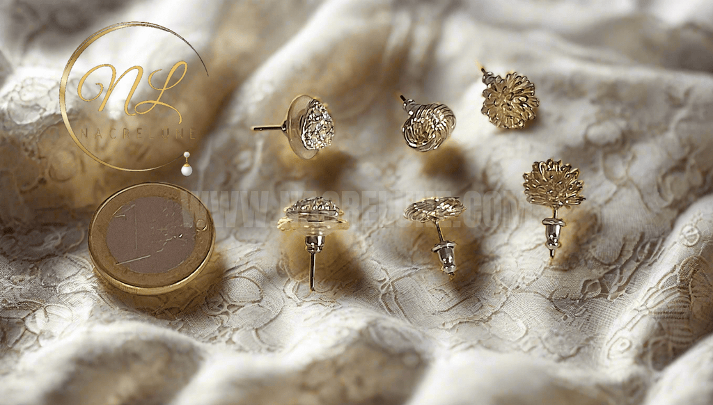 Lot de boucles d'oreilles fantaisie nacrelune.com boucles d'oreille