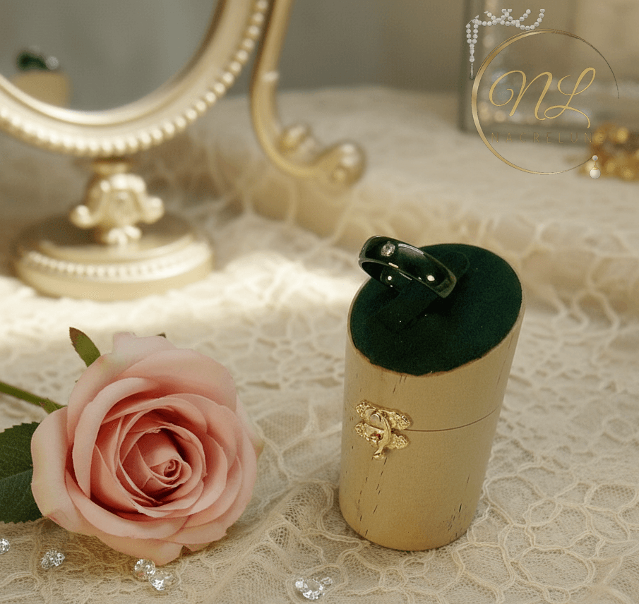 Bague en céramique : choisissez votre couleur NACRELUNE Bague