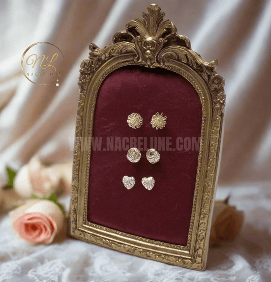Lot de boucles d'oreilles fantaisie