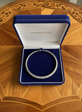 Collier rigide choker en strass nacrelune.com collier
