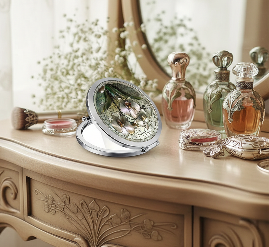 Miroir de maquillage pour le sac