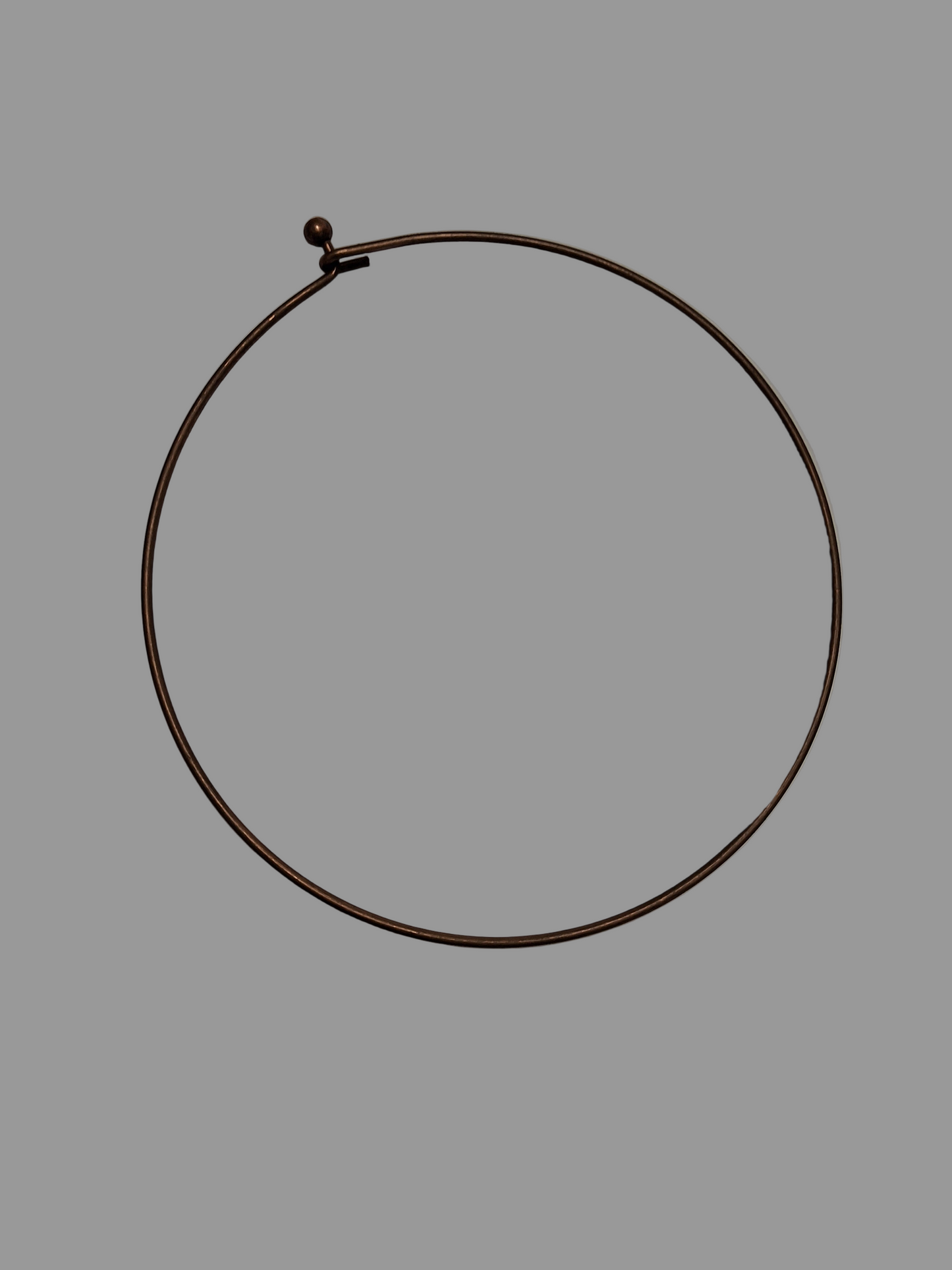 Chaîne en argent 925 ou tours du cou métalliques divers : choisissez votre longueur ou modèle Tour du cou rigide couleur bronze rosé 40cm NACRELUNE collier