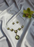 Parure en gros strass colorés : choisir le modèle Vert nacrelune.com parure