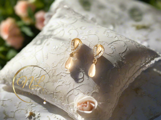 Boucles d’oreille perles fantaisie