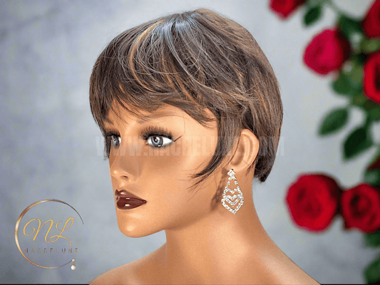 longues boucles en strass