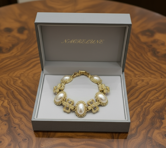 Bracelet perles fantaisie NACRELUNE bracelet