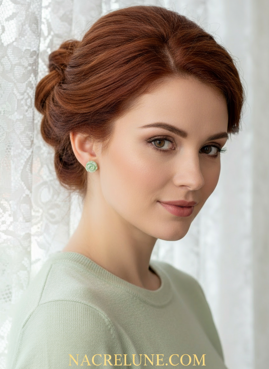 Boucles d’oreille en pierre naturelle : choisissez votre pierre nacrelune.com boucles d'oreille