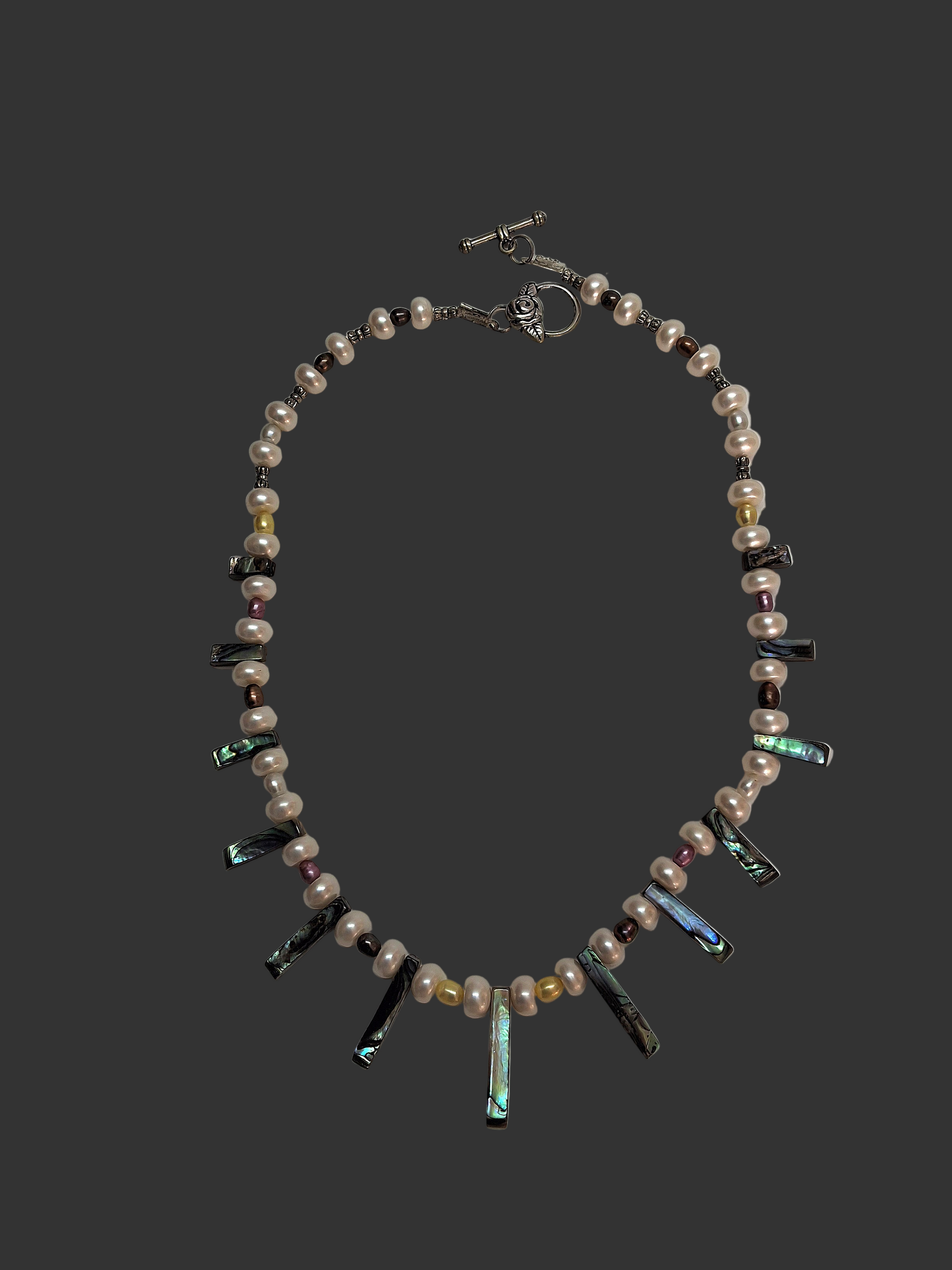 Collier de perles de nacre NACRELUNE collier