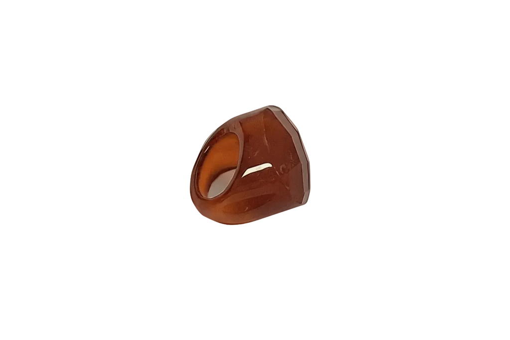 Bague en agate naturelle nacrelune.com Bague