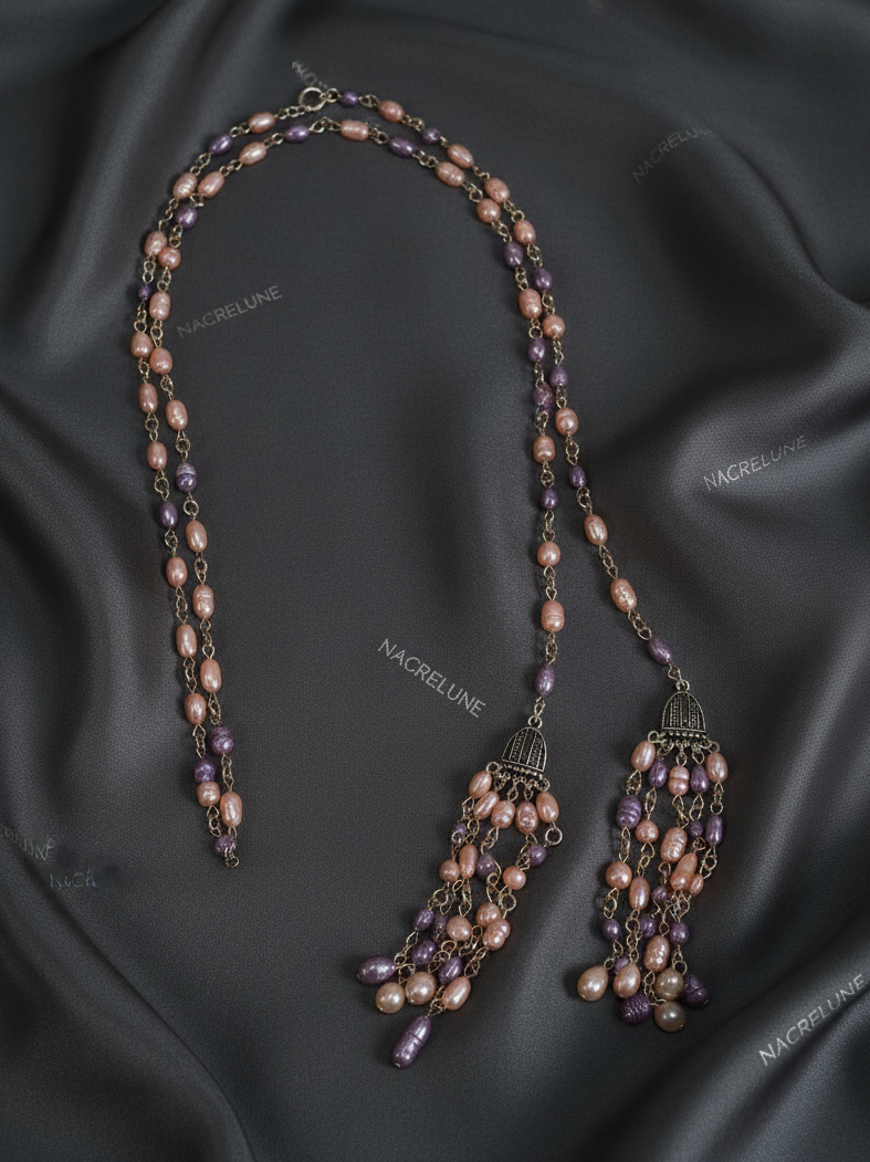 Collier long modifiable NACRELUNE collier