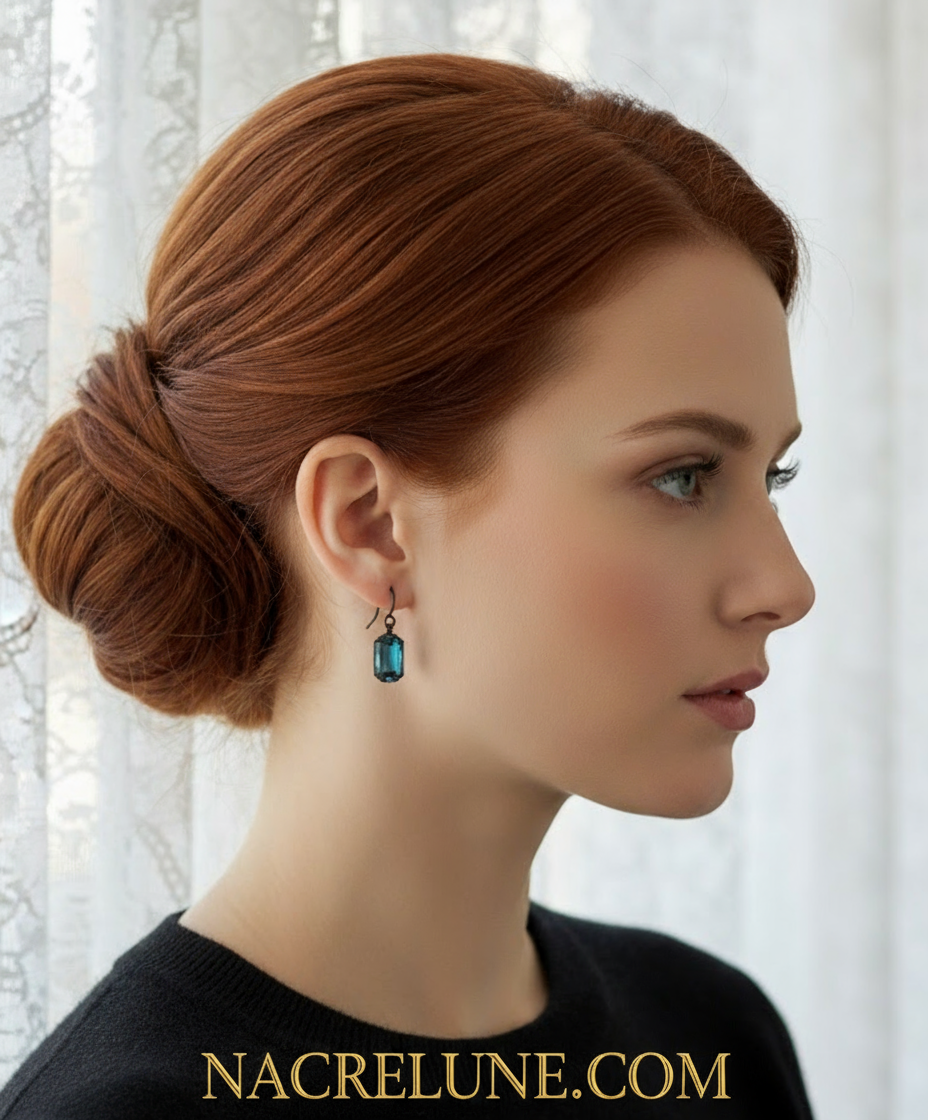 Parure en dentelle avec strass : choisissez votre couleur nacrelune.com parure