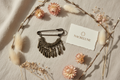 Broche Style Vieil Or | Bijou Vintage & Artisanal | NACRELUNE nacrelune.com broche