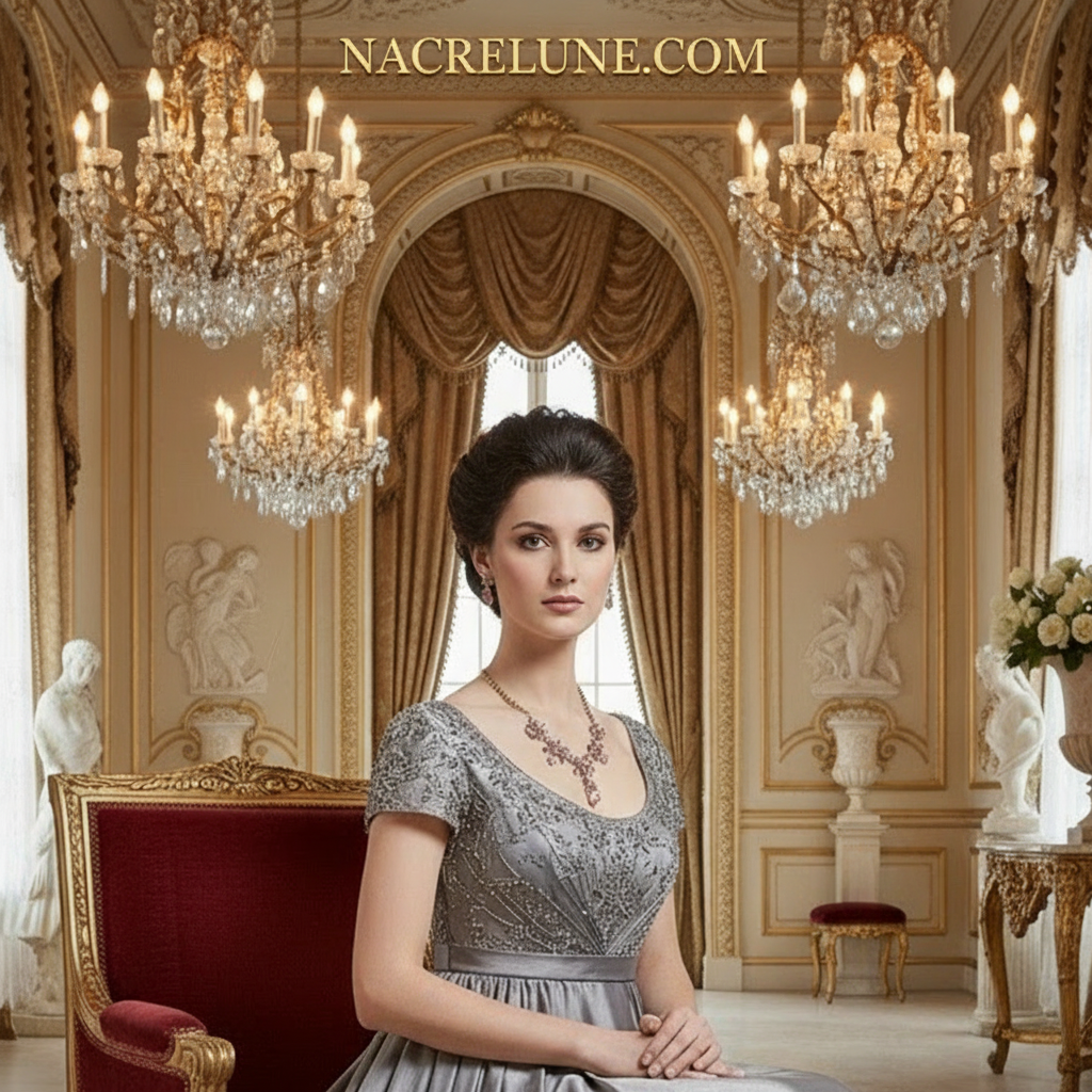 parure en zirconia imitation saphirs : choisissez votre couleur NACRELUNE parure