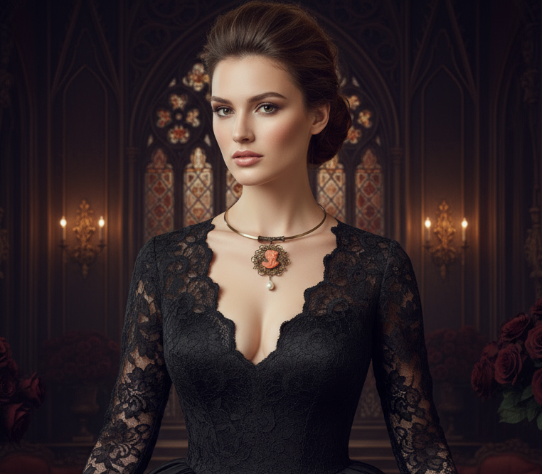 Pendentif en resine avec perle de culture nacrelune.com pendentif