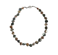 Collier en Pastilles de Nacre Métallisée – Bijou Artisanal Nacrelune nacrelune.com collier