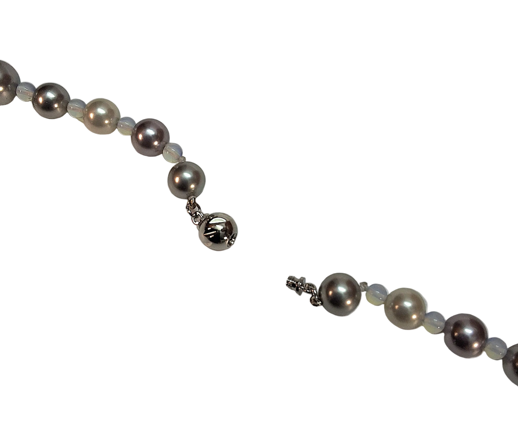 Parure perles de nacre nacrelune.com parure