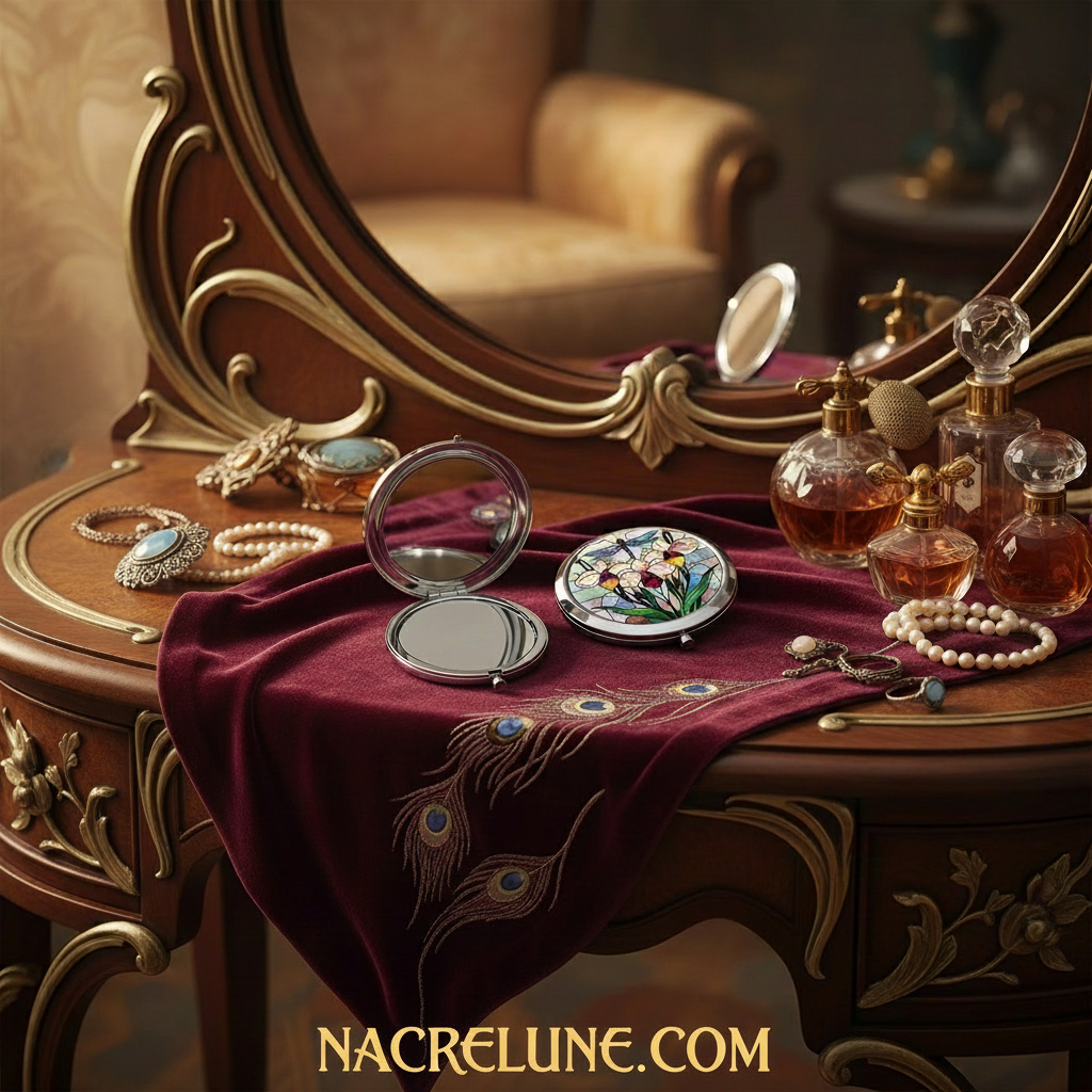 Miroir de maquillage pour le sac