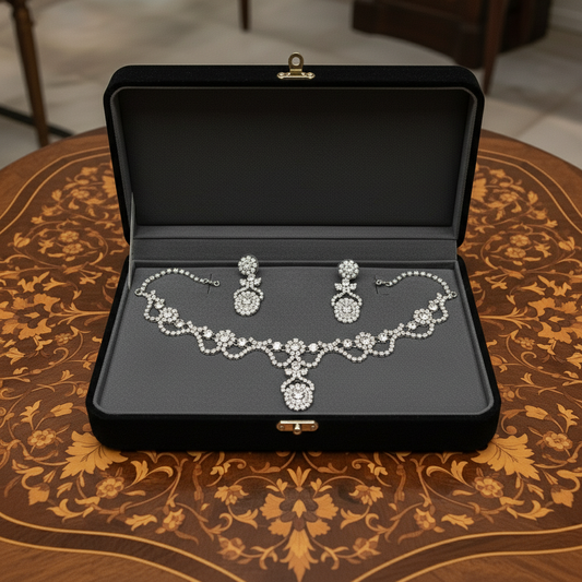 Parure en strass NACRELUNE parure