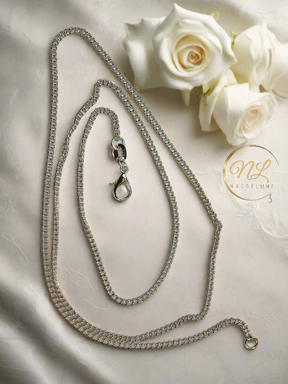 Chaîne en argent 925 : choisissez votre longueur
