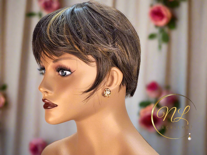 Boucles d’oreille imitation diamant