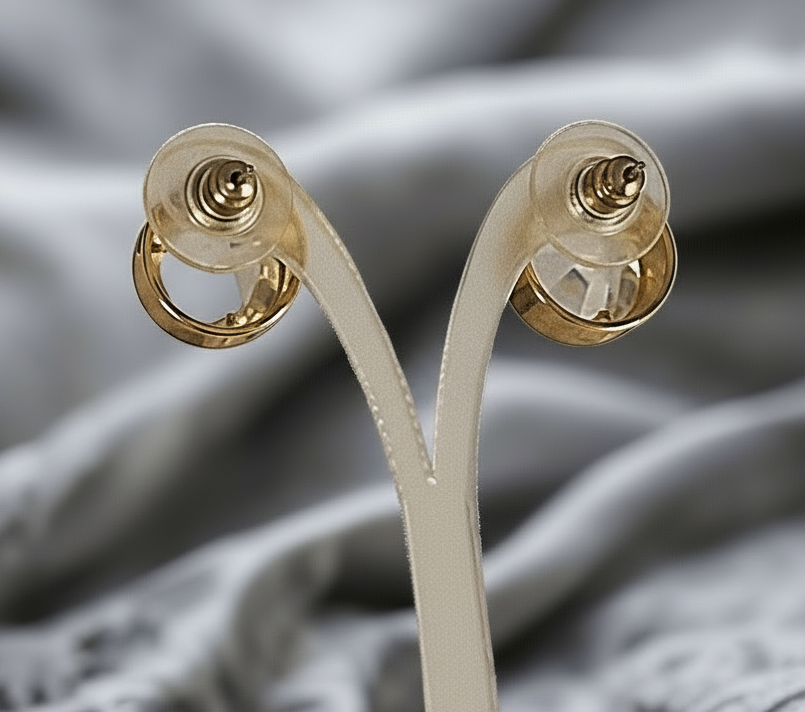 Boucles d’oreille imitation diamant NACRELUNE boucles d'oreille