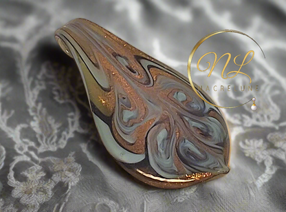 Pendentif en verre décoré décoré et artistique
