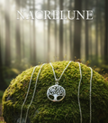 Collier Arbre de Vie en Argent Véritable | Bijou Spirituel – Nacrelune NACRELUNE pendentif