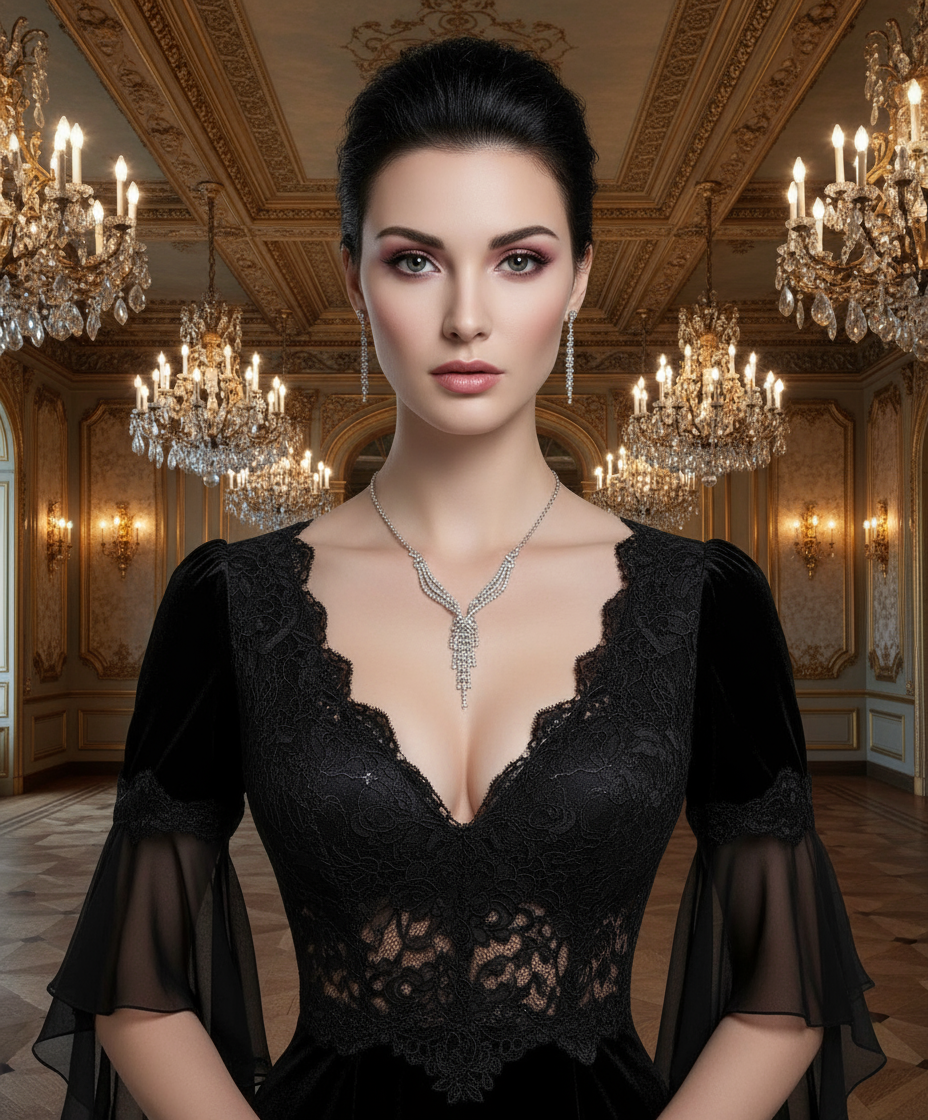 Parure strass NACRELUNE parure