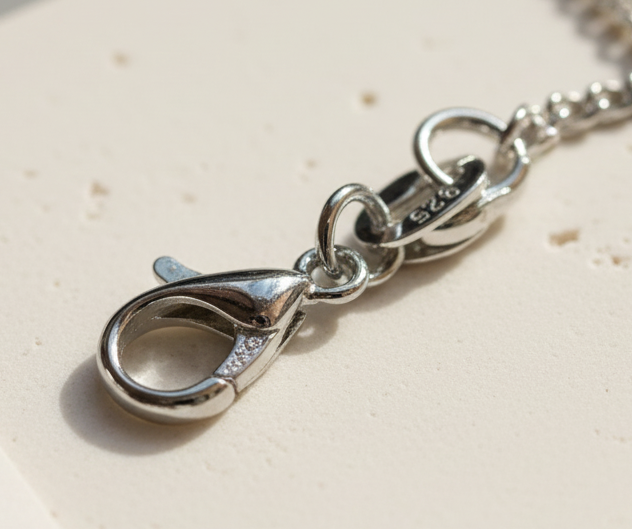 Chaîne en argent 925 ou tours du cou métalliques divers : choisissez votre longueur ou modèle nacrelune.com collier